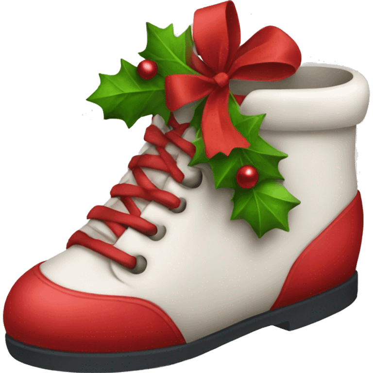 Christmas shoes  emoji