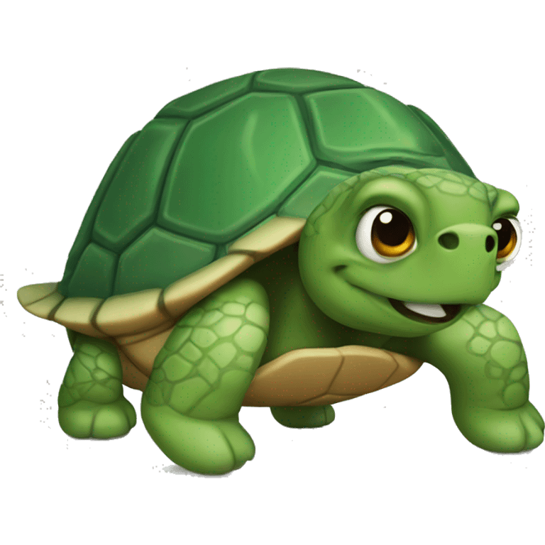 fast turtle emoji