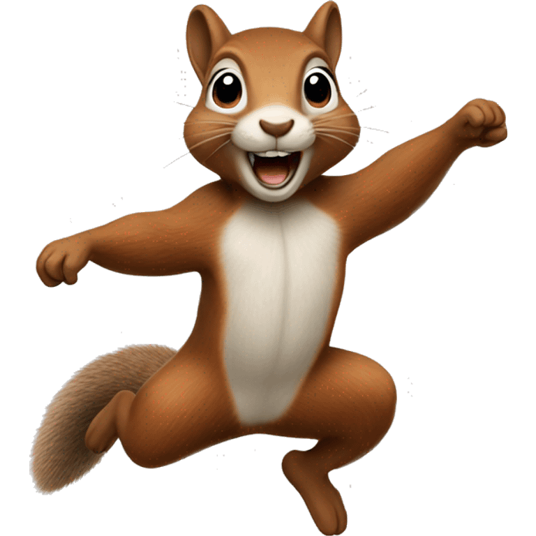 jumping squirrel emoji