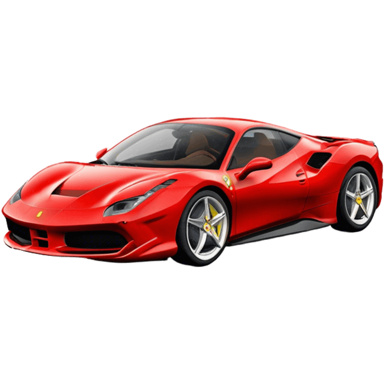 Ferrari 488 GTB - Ferrari (Model Year: 2020) (Iconic colour: Red) emoji