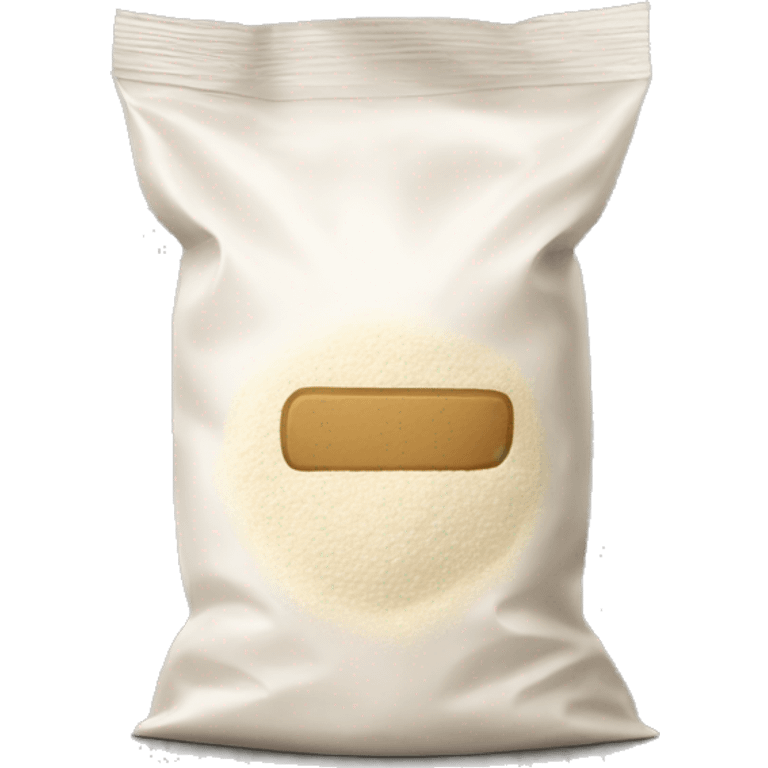 Small package of flour emoji