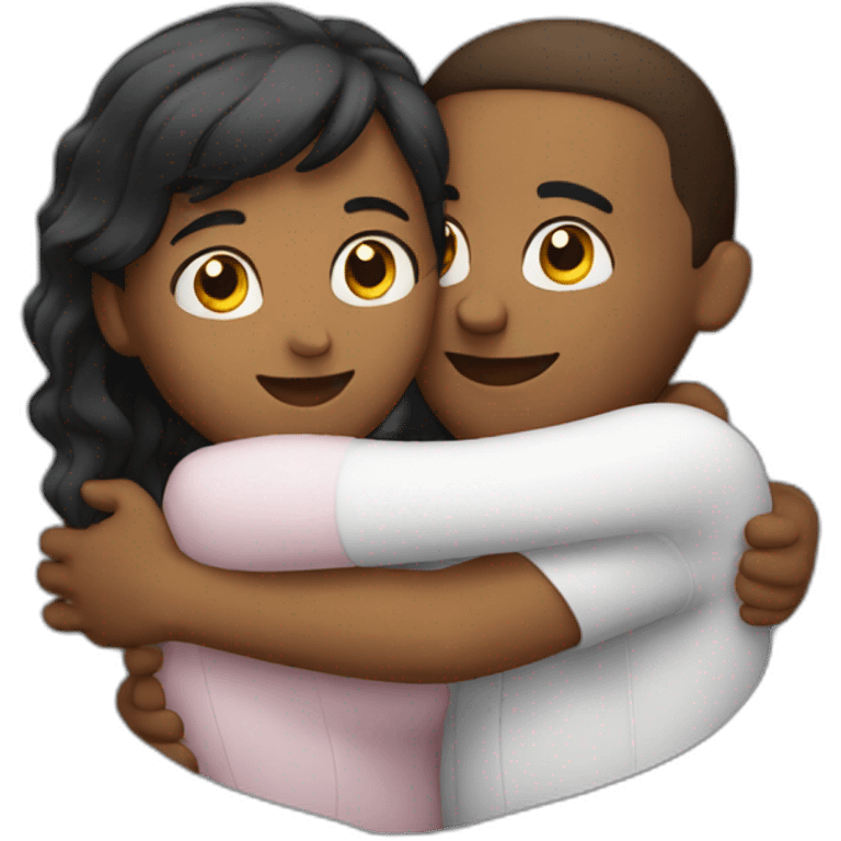 2 people hugging  emoji