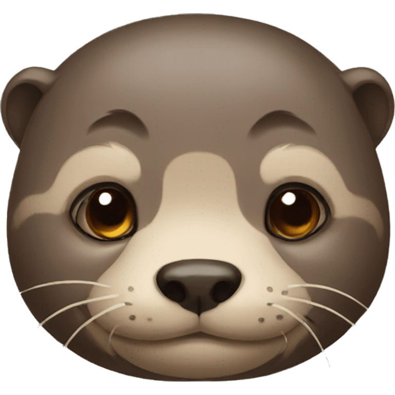 Otter sad emoji