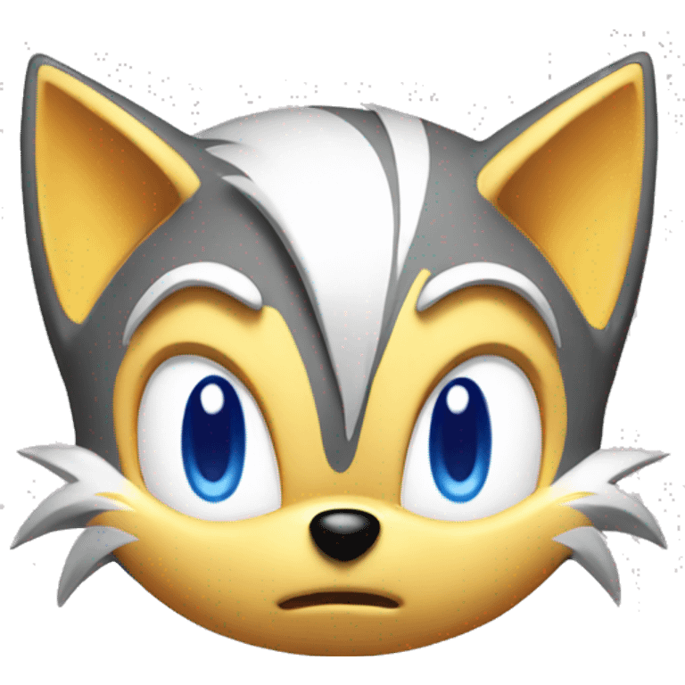 tails head, sonic emoji