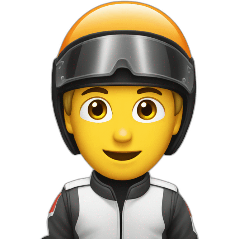 Karting emoji