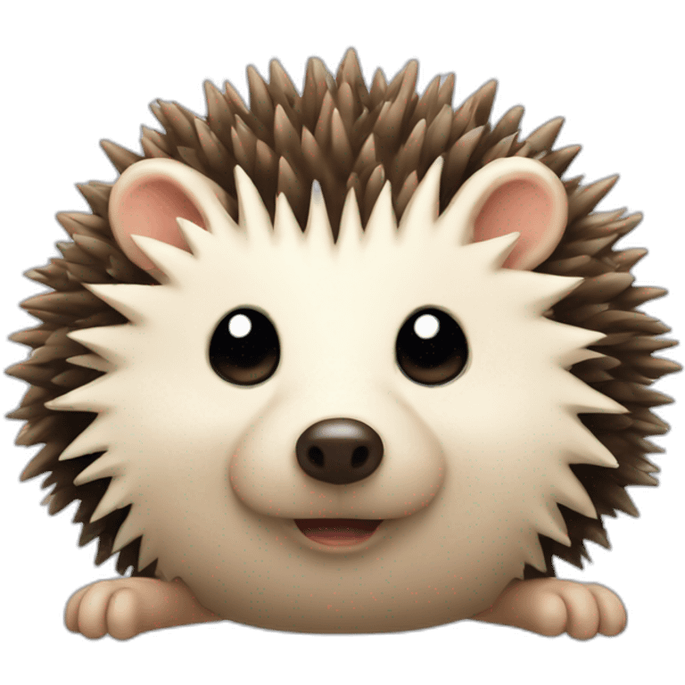 gassy hedgehog emoji