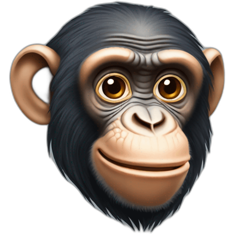 Chimpanzee emoji