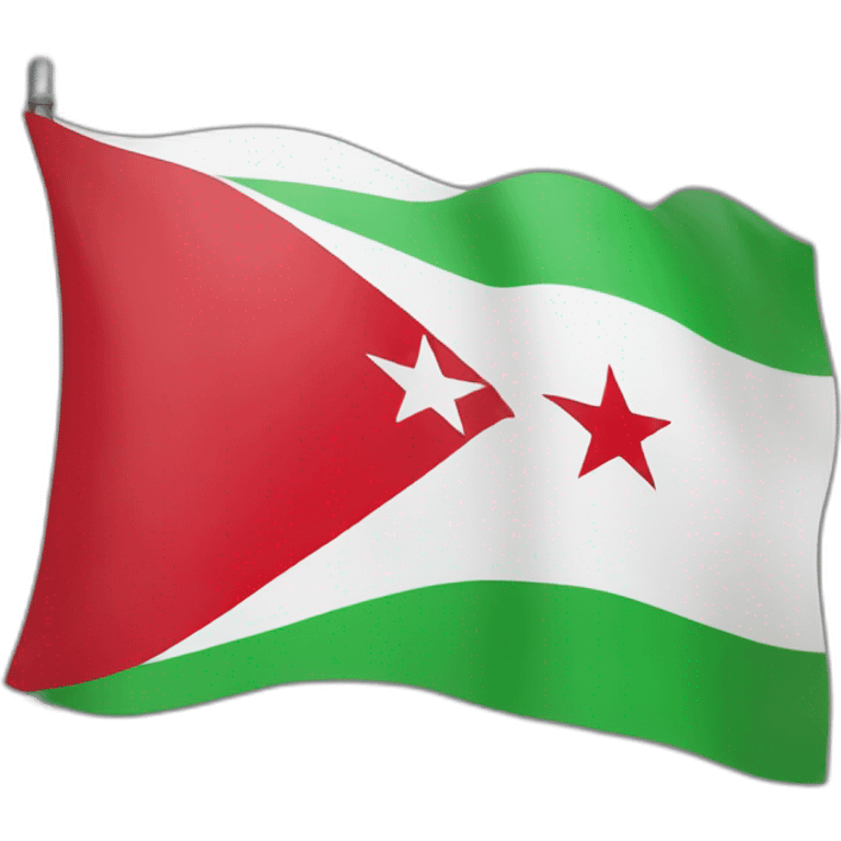 flag of free syria emoji