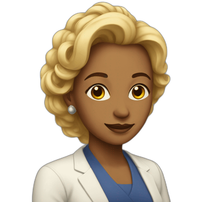 progressive lady emoji