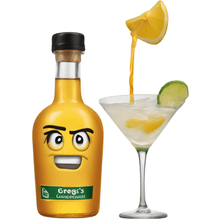 Gregg’s Bottled cocktail’s  emoji