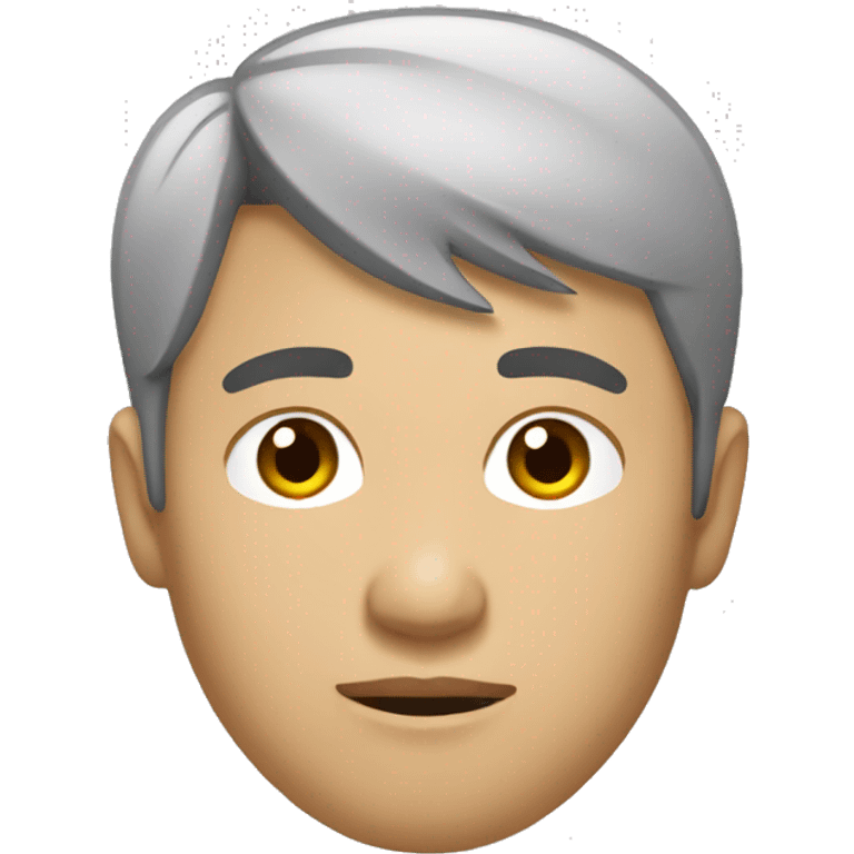 Asian male designer in his 20s (looking tired) emoji