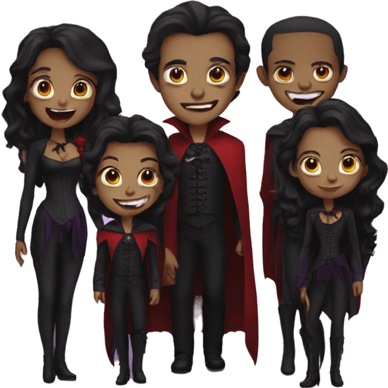 vampire family emoji