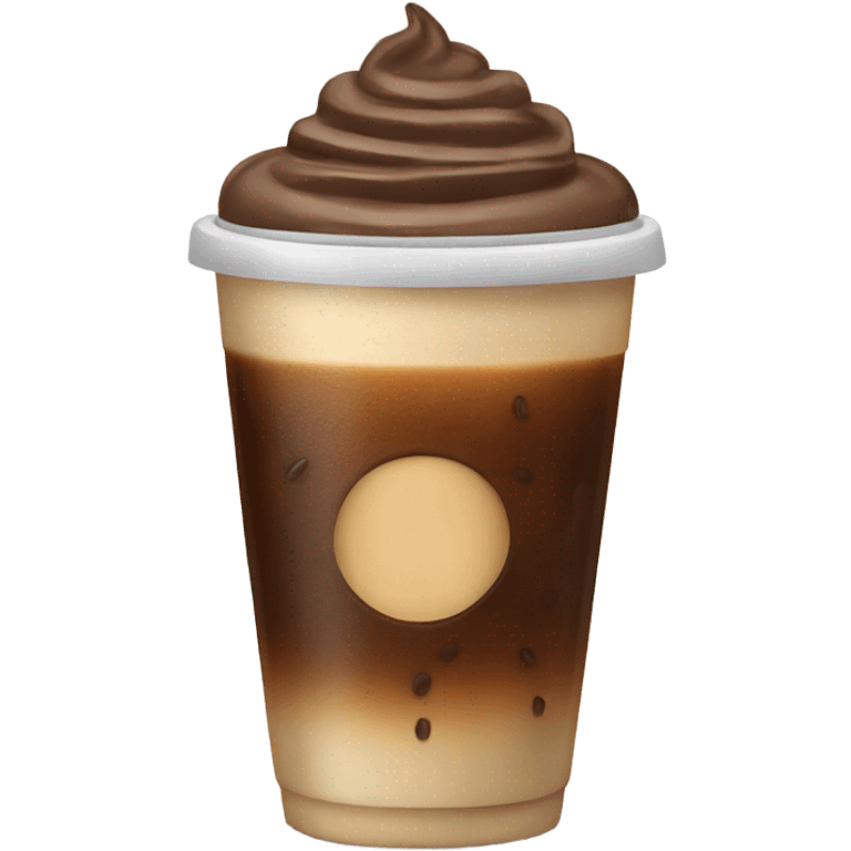 Ice coffee  emoji