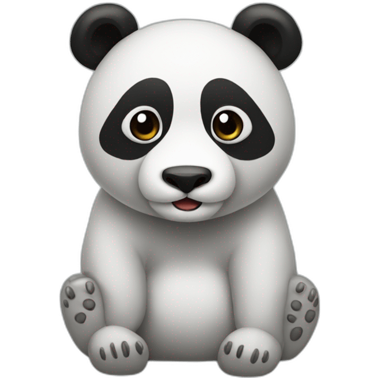 un panda emoji