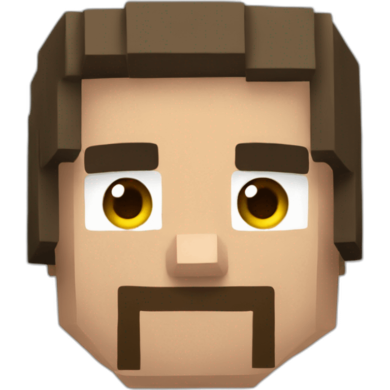 Steve minecraft emoji