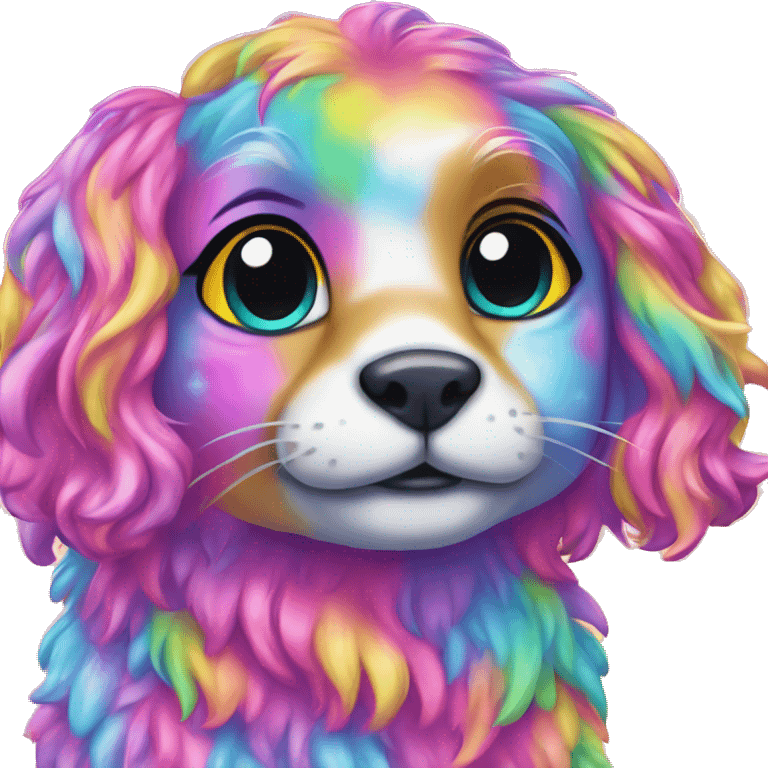 lisa frank sticker emoji