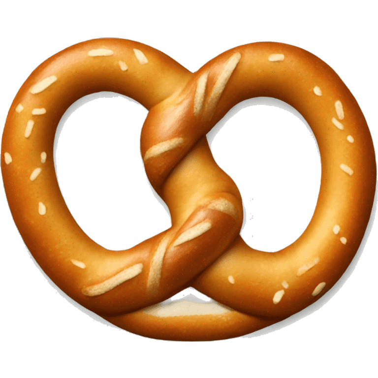 pretzel made of logic emoji