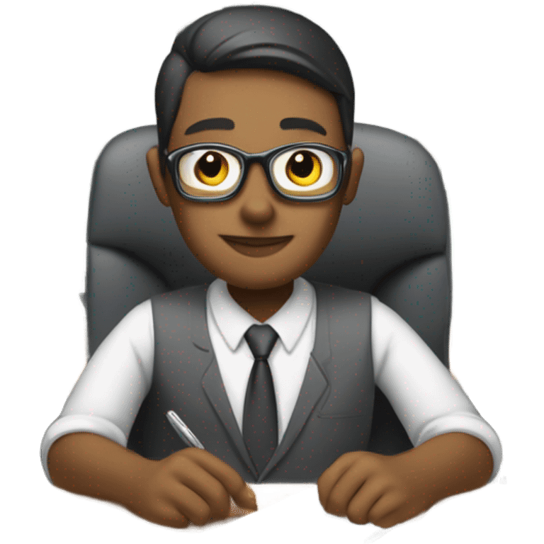 financial worker emoji