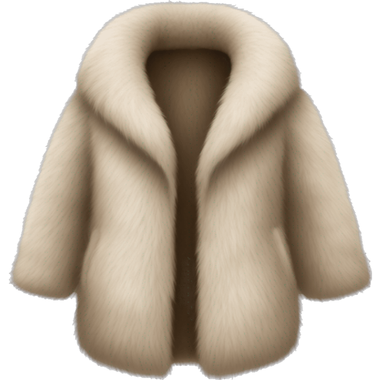 women's fur coat emoji