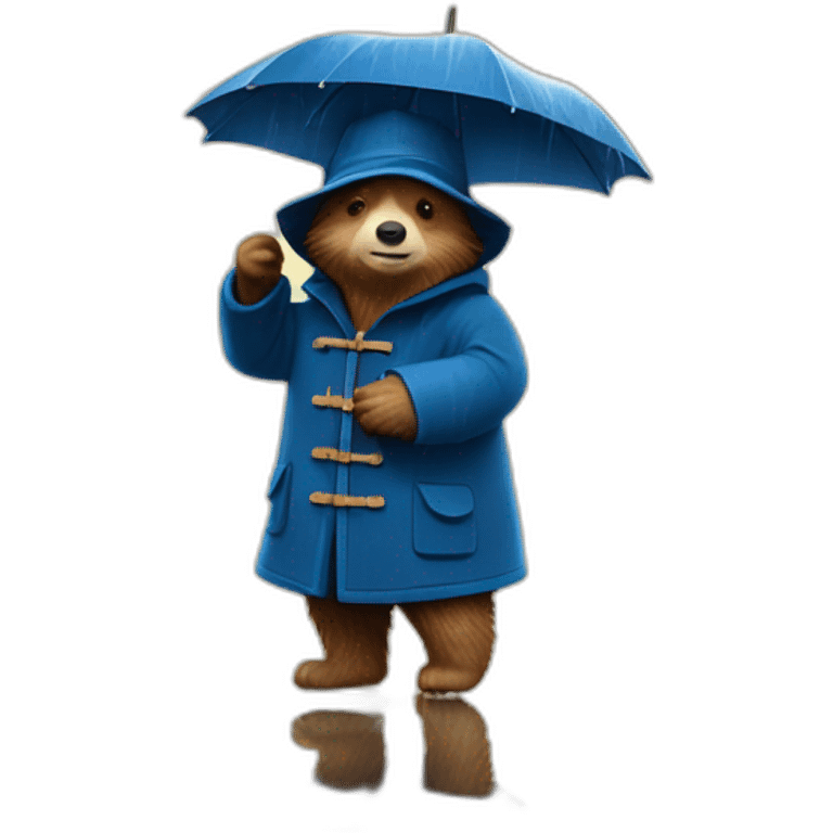 paddington-in-rain emoji