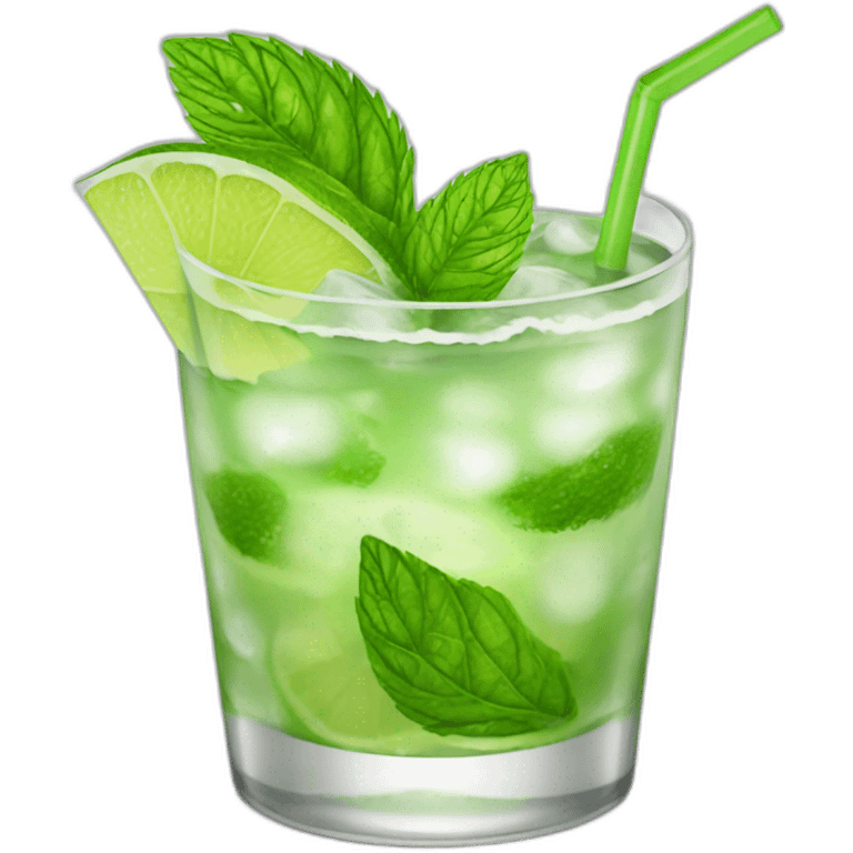 Mojito Cocktail  emoji