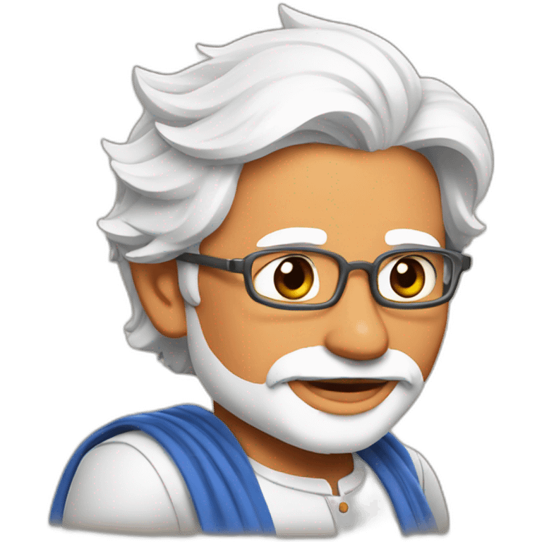 Modi ji  SUPER MAN emoji