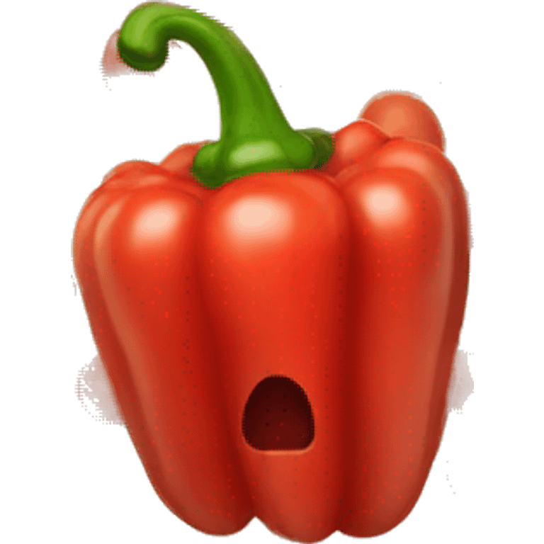 red bell pepper emoji