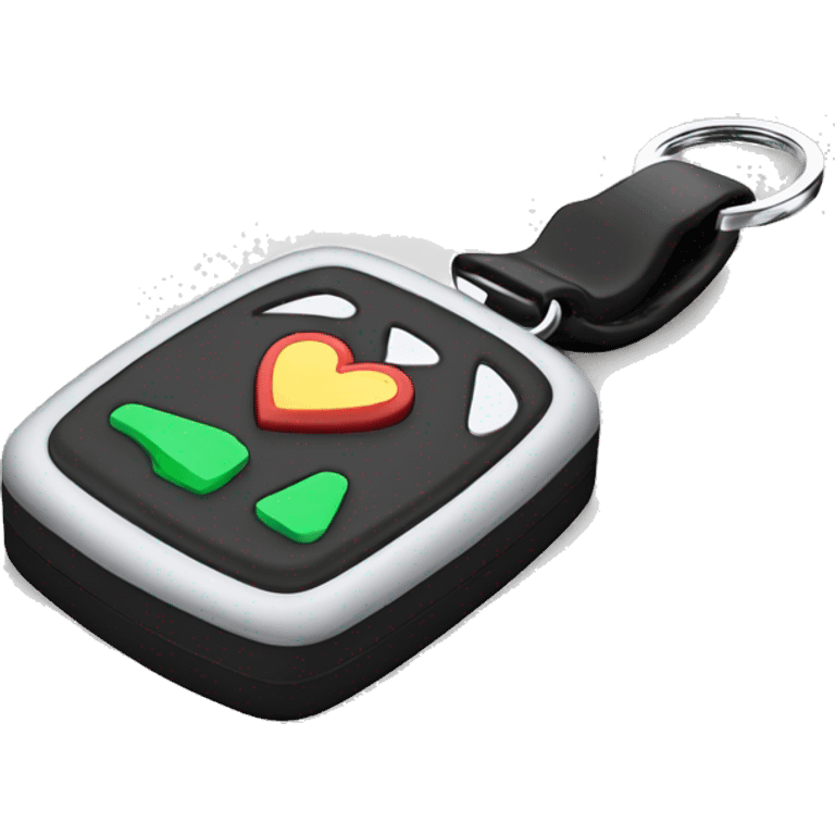 Rfid key fob emoji