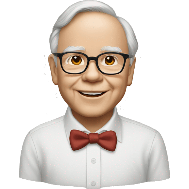 Warren Buffett childhood emoji