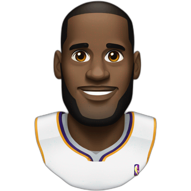 lebron james head emoji