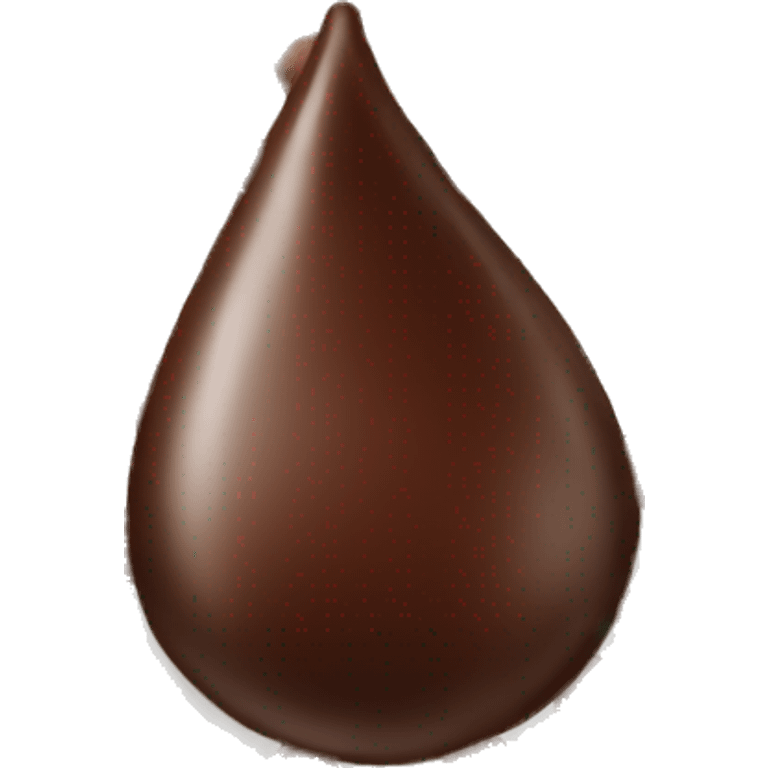 chocolate drop emoji