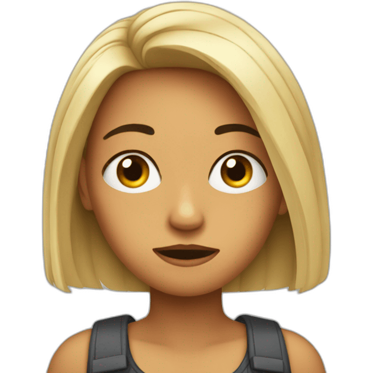 CARA DESCONFIADA emoji