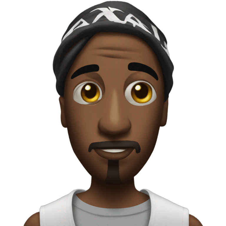 Tupac in a clone tube emoji