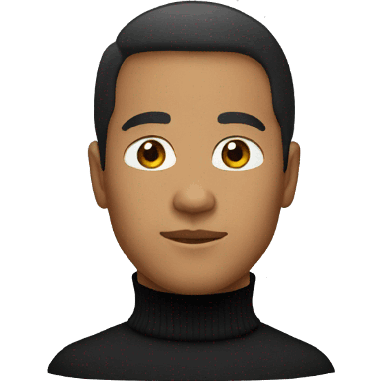 Black Turtleneck emoji