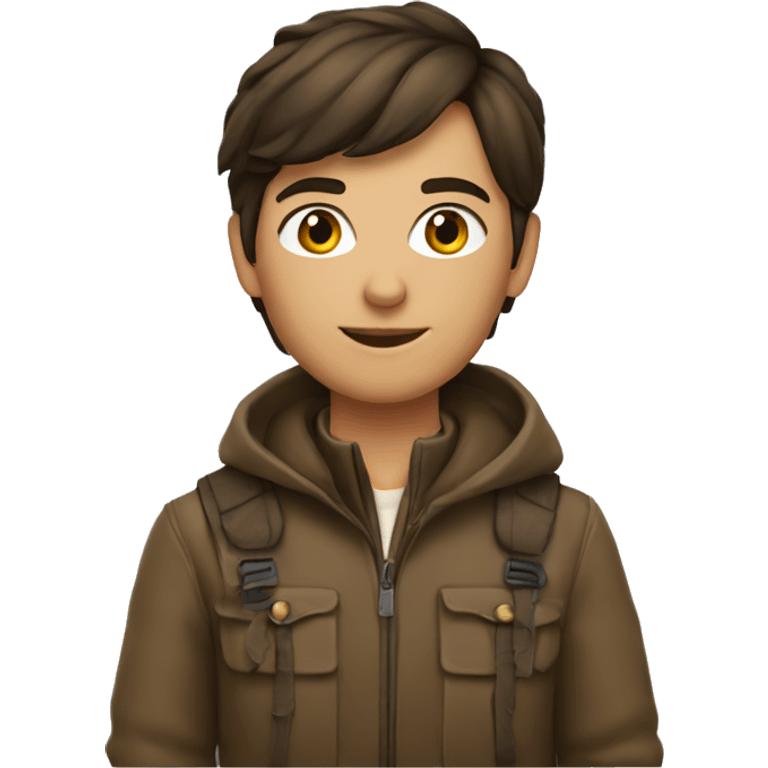 hunter brunette emoji