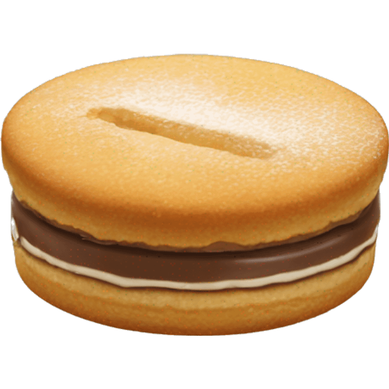 Alfajor de maizena emoji