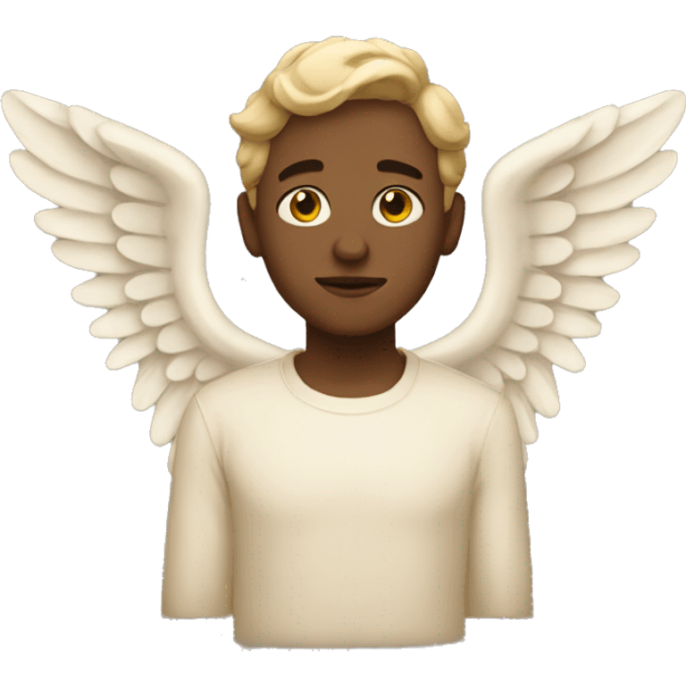 Beige asthetic Angel  emoji