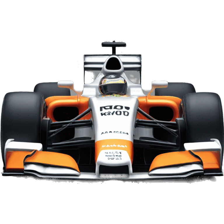 f1 car of mclaren  emoji