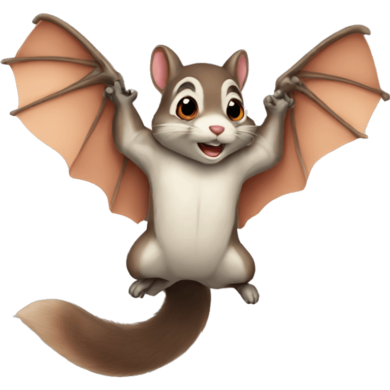 flying squirrels emoji