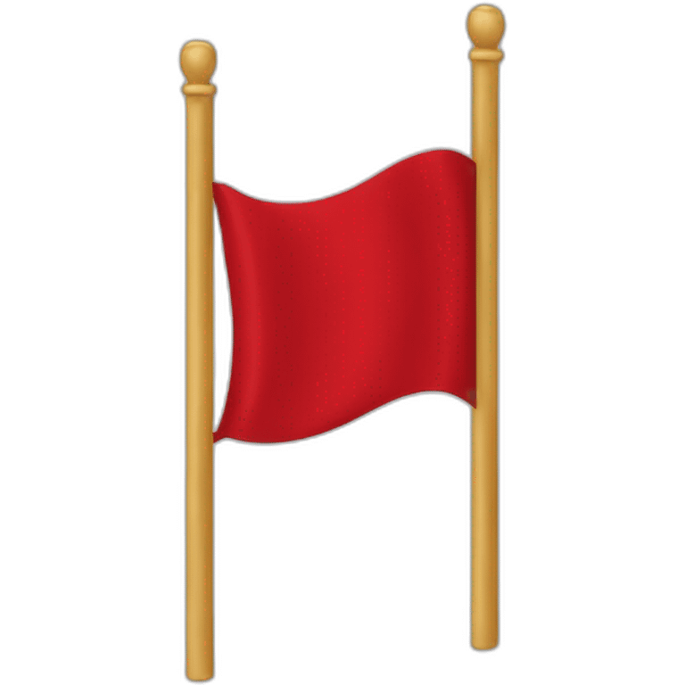 Drapeaux nour rouge  emoji