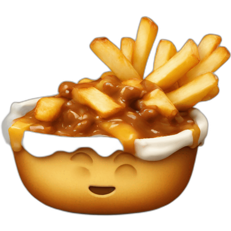 poutine avec tabon emoji