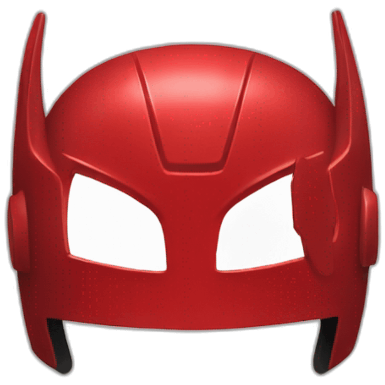 Marvel superhero Daredevil red Helmet emoji