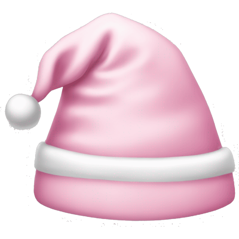 light pink santa hat emoji