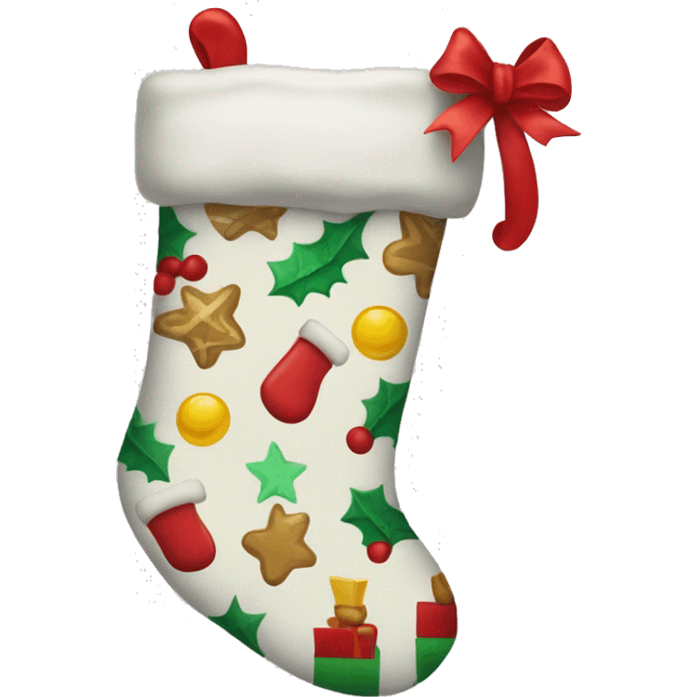 christmas stocking emoji