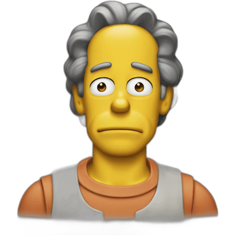 Millouse in the simpson emoji