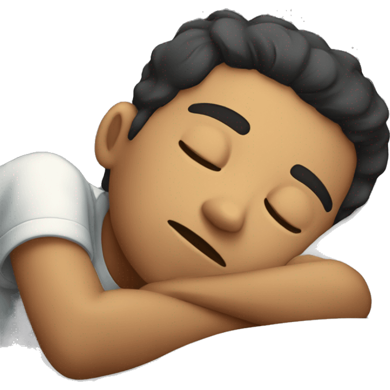 Boy sleep  emoji