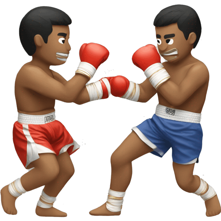 Muay thai emoji