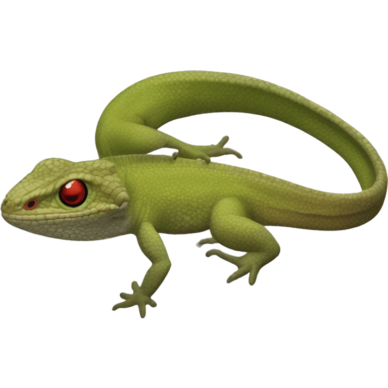 Diploglossus pleii, the Puerto Rican galliwasp- species of lizard of the Diploglossidae to Puerto Rico emoji