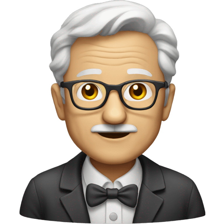 older professor emoji