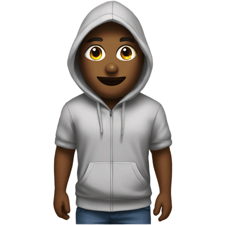 Dig wearing a Jada hoddie emoji